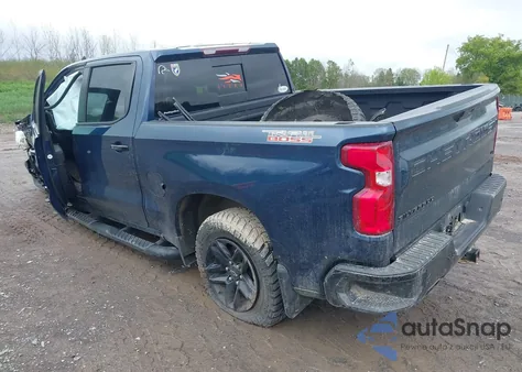 2021 Chevrolet Silverado 1500 4Wd Short Bed Lt Trail Boss from USA, damaged, VIN 1GCPYFED1MZ166308